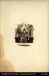 Aquarelle de l'horloge et de la porte du Vieux sminaire de Saint-Sulpice, rue Notre-Dame (Montral)