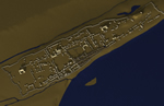 Vue de Montral en 1734, reconstitution tri-dimensionnelle