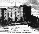 Palais de justice de London, Ontario, 1871