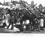 La misre des Irlandais, march dans le sud de lIrlande, 1880
