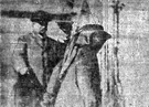 Marie-Anne Houde Entering the Court House