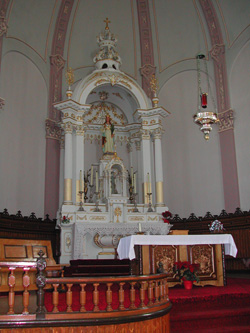 [ Intrieur de l'glise de Fortierville (Autel), Peter Gossage,   ]