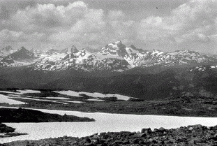 [ Bella Coola Mountains, Swannell, Frank Cyril, 1880-1969, BCA I-33905 ]