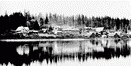 New Westminster waterfront with Government House on the left