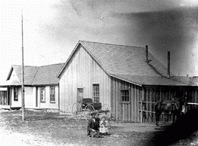 [ Quesnel, gaol and courthouse, Unknown, BCA A-04033 ]