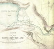 Palmer Map, Bentinck Arm Detail