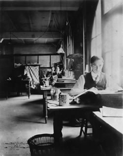 [ Tom Thomson as a graphic artist at Grip Limited ]