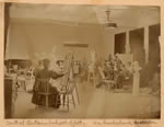 Central Ontario School of Art interior, William Cruikshank instructor 