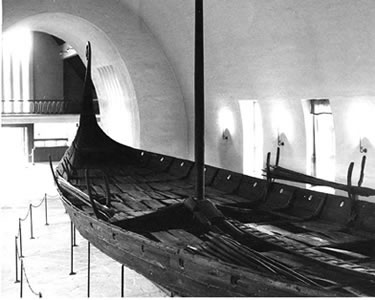 Bateau d’Oseberg datant d’environ 835