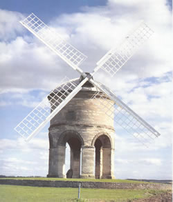 Le moulin  vent de Chesterton, Angleterre
